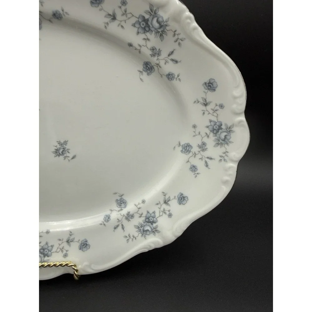 Johann Haviland Blue Garland Serving Platter 13